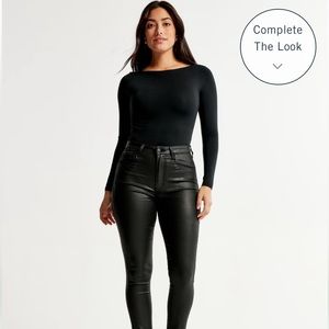 abercrombie black jeans
